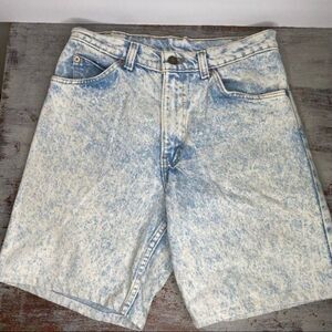 Vintage Levi’s Orange Tab Acid wash jean shorts